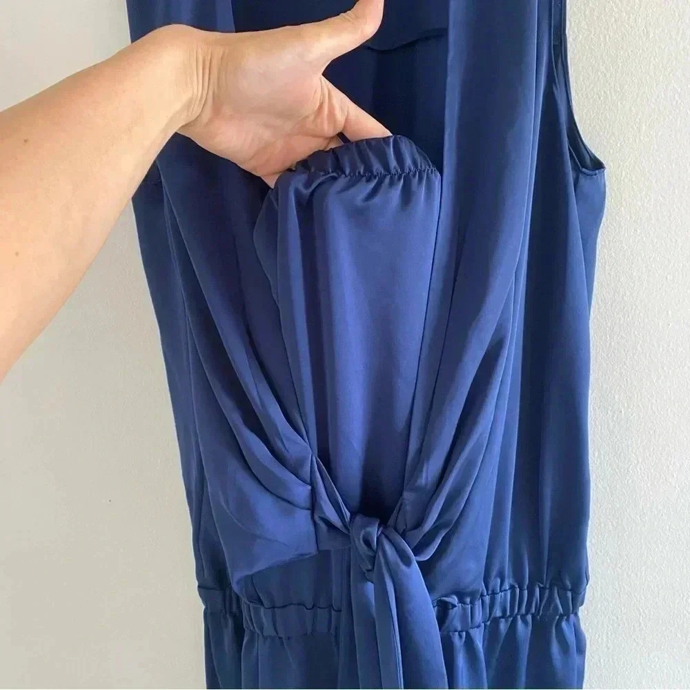 Ramy Brook Blue Halter Jumpsuit - Picture 5 of 10